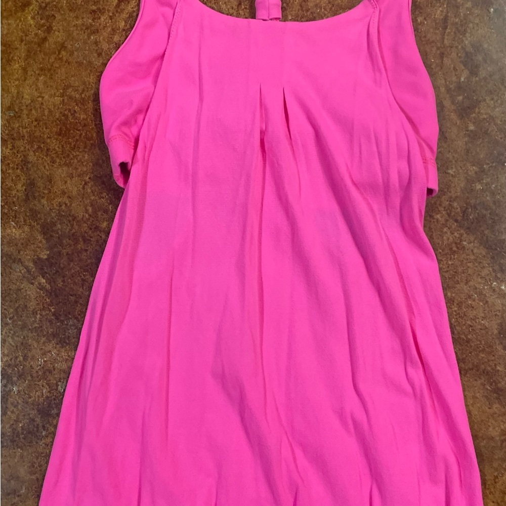 Pink Lululemon tank XS